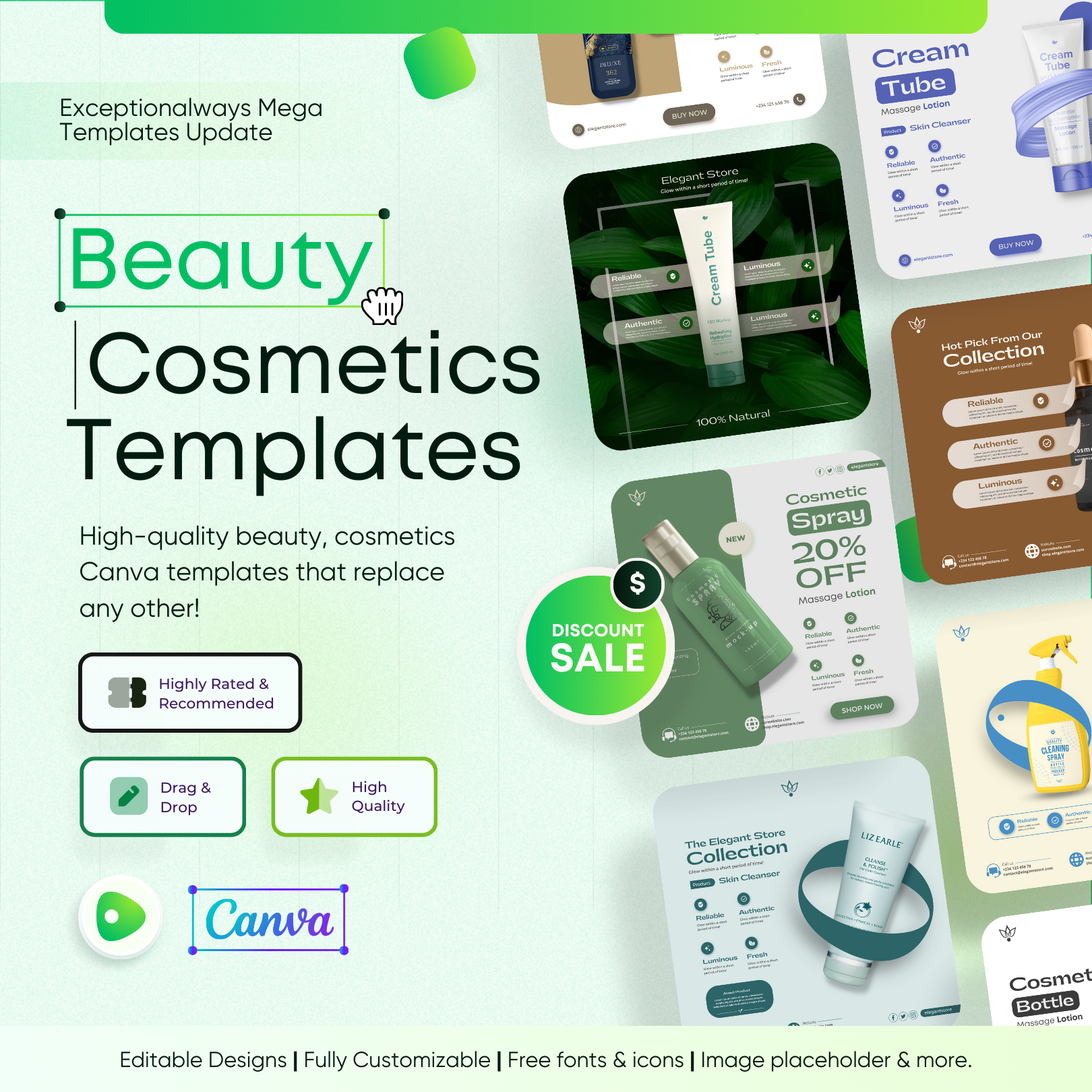 Beauty Style - Beauty Canva Design Templates